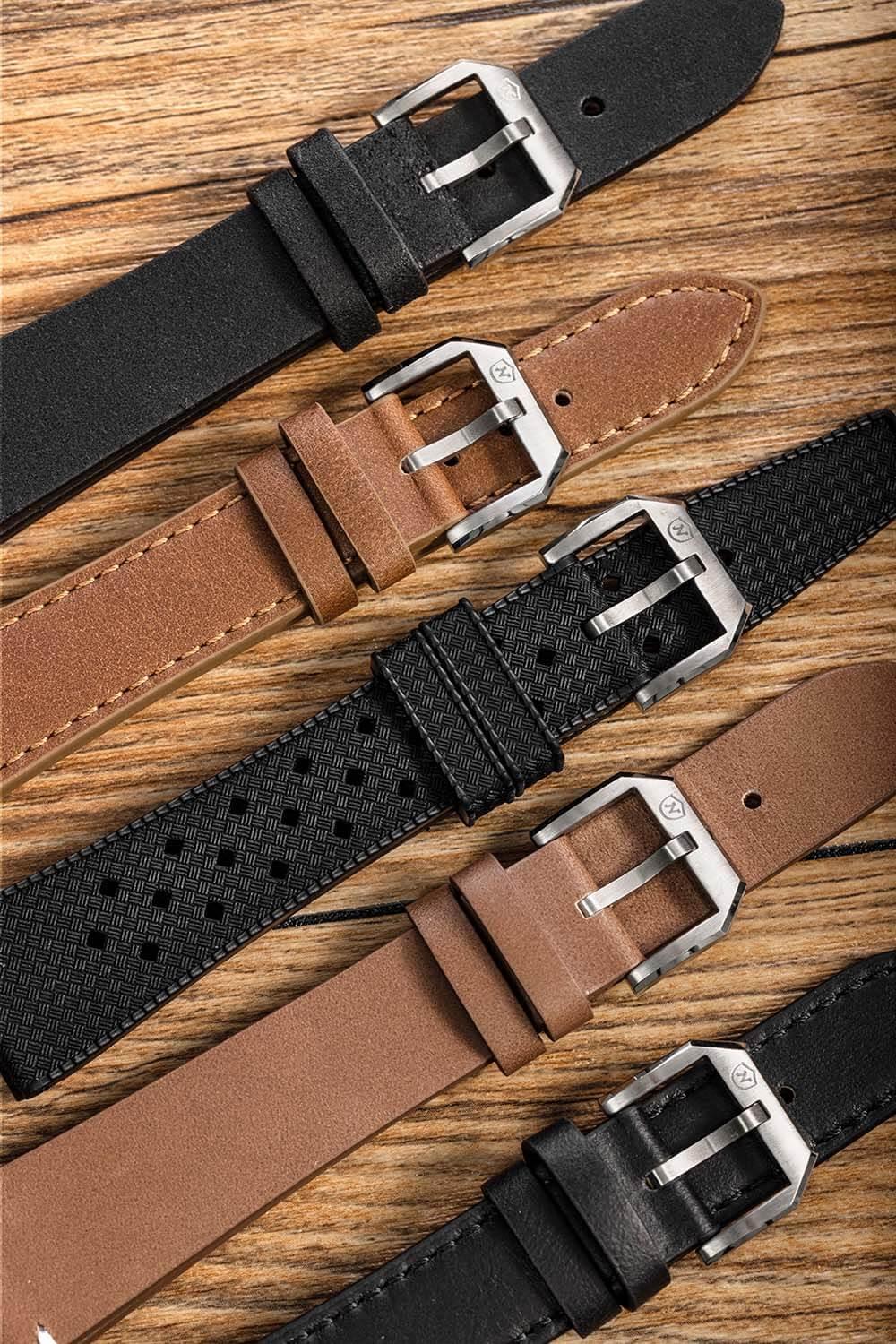 BLACK LEATHER STRAP - ALL COLLECTIONS - Image 7