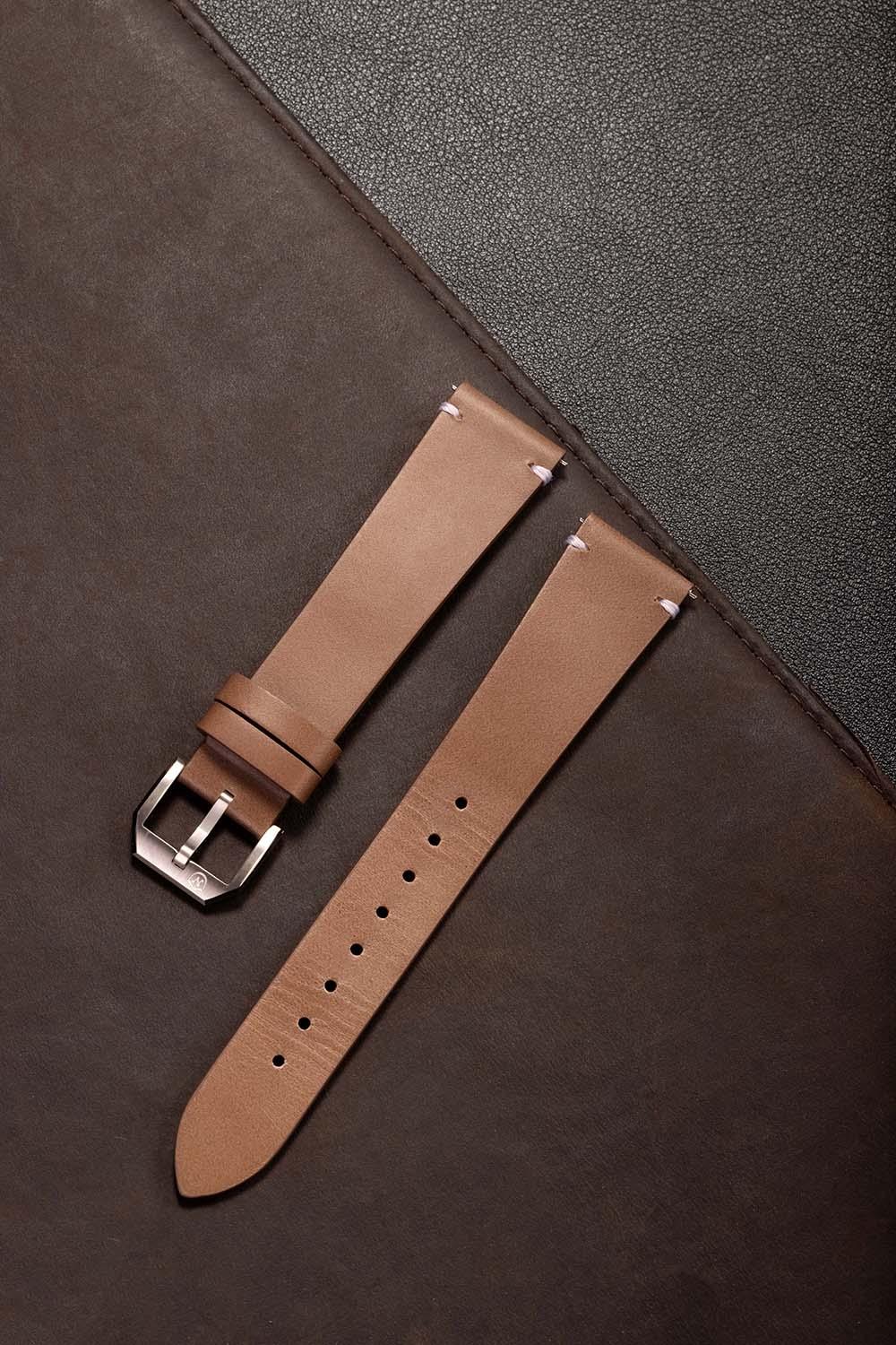 BROWN LEATHER WHITE STITCHING - ALL COLLECTIONS - Image 3