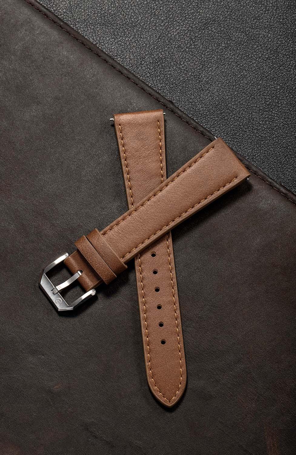 BROWN LEATHER STRAP - ALL COLLECTIONS - Image 3