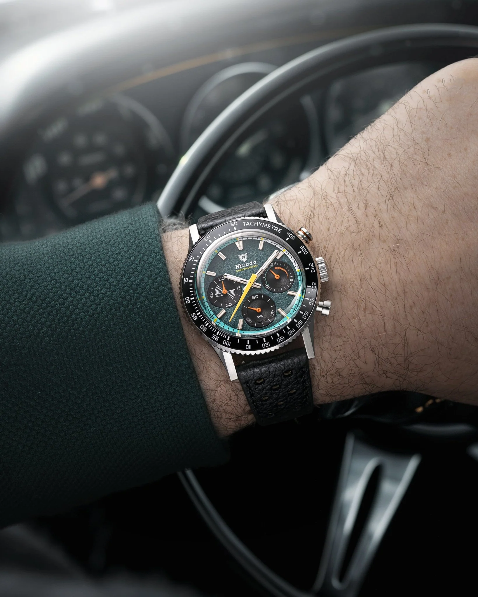 CHRONOKING MECAQUARTZ RACING GREEN - Image 4