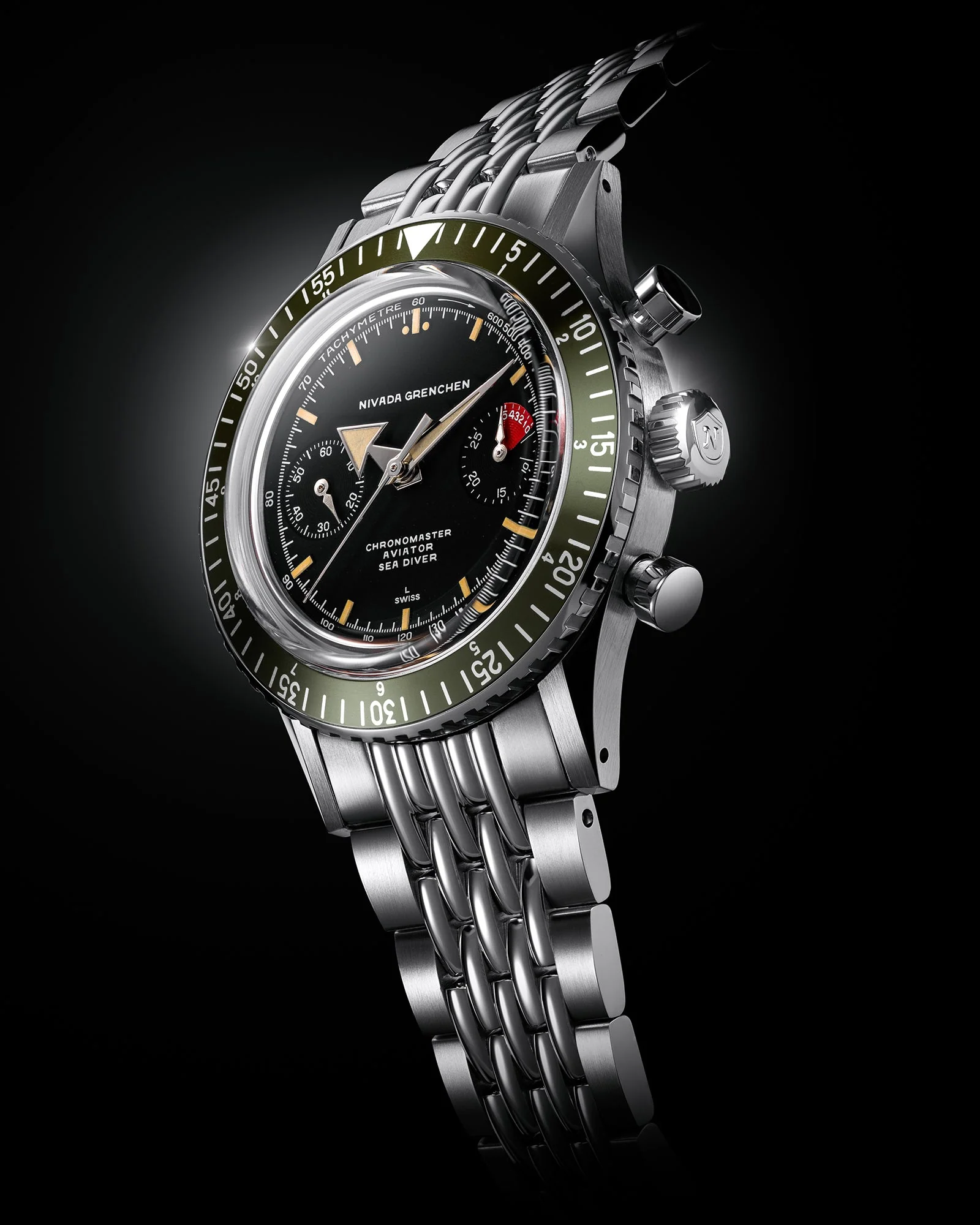 CHRONOMASTER BROAD ARROW INTER.BEZEL - 38MM - Image 5