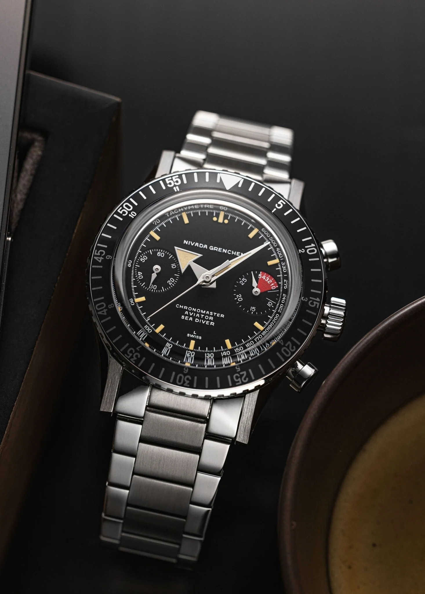 CHRONOMASTER BROAD ARROW INTER.BEZEL - 38MM - Image 7