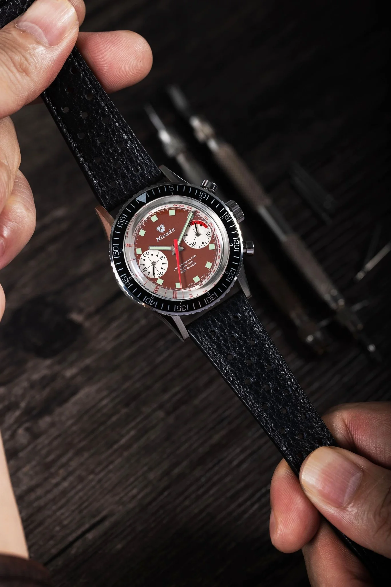 CHRONOMASTER VALJOUX 23 "TROPICAL DIAL" - Image 6