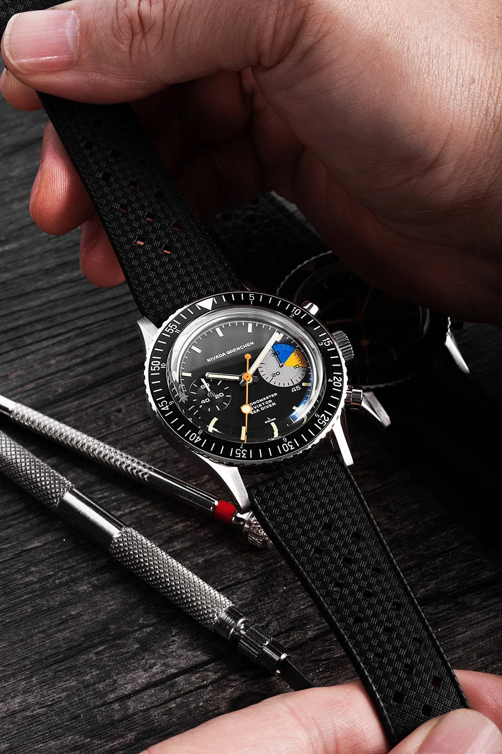 CHRONOMASTER VALJOUX 23 BIG EYE - Image 12