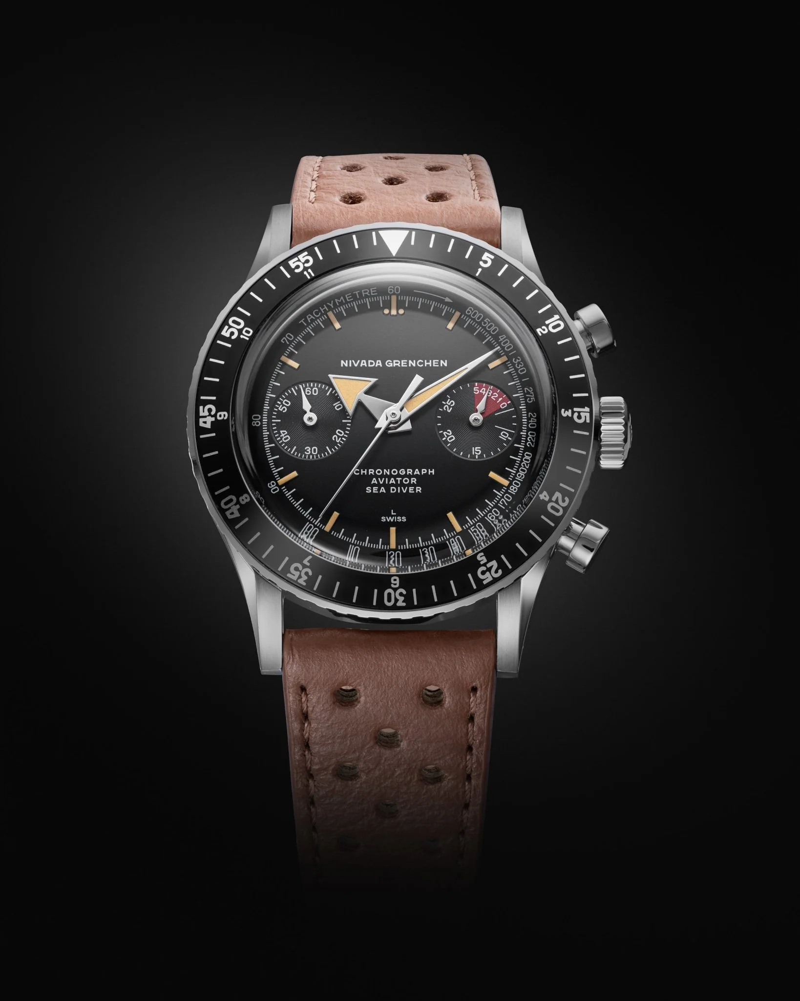 CHRONOGRAPH VALJOUX 23 BROAD ARROW - Image 4