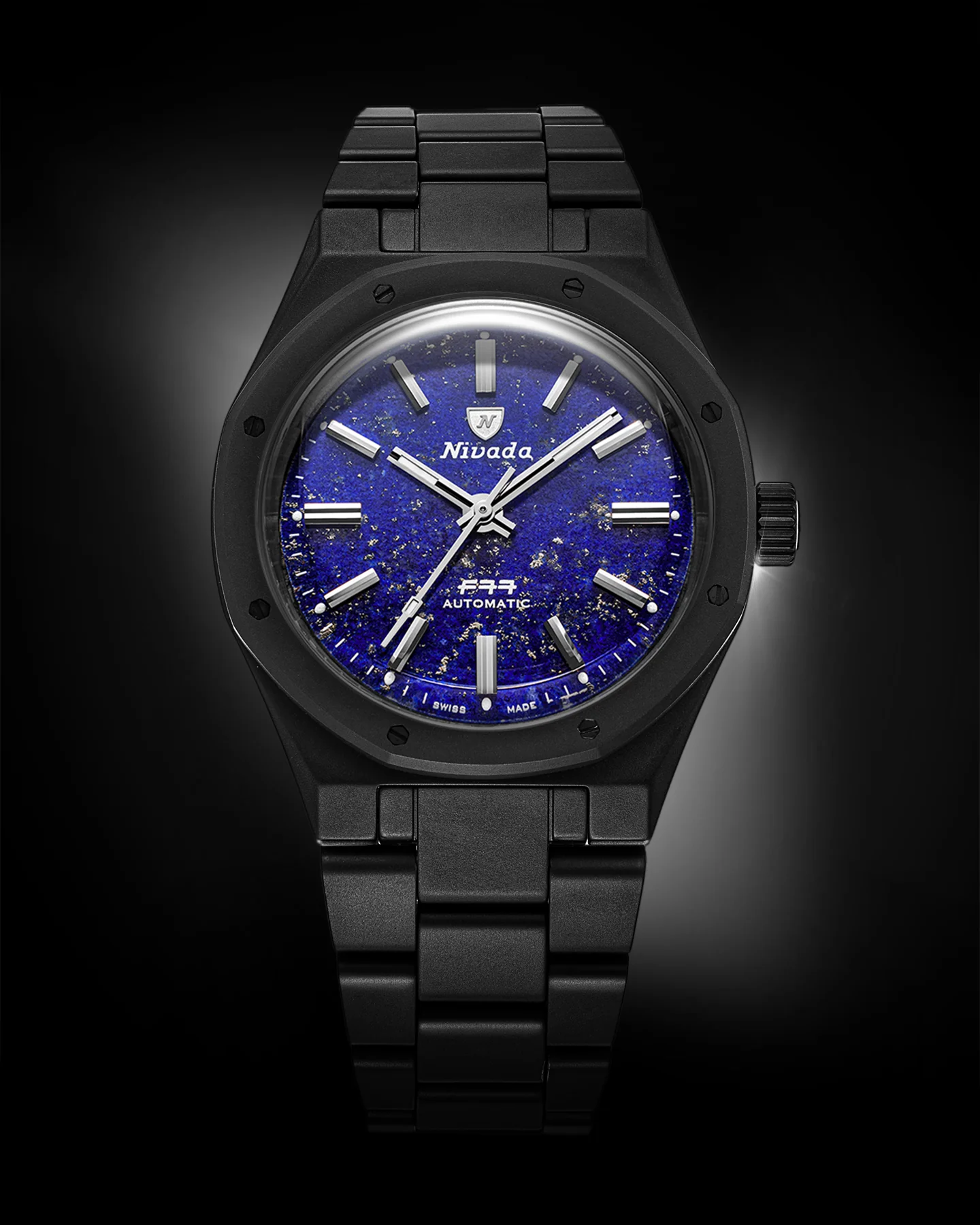 F77 BLACK CERAMIC LAPIS LAZULI MK1 - 37MM - Image 3