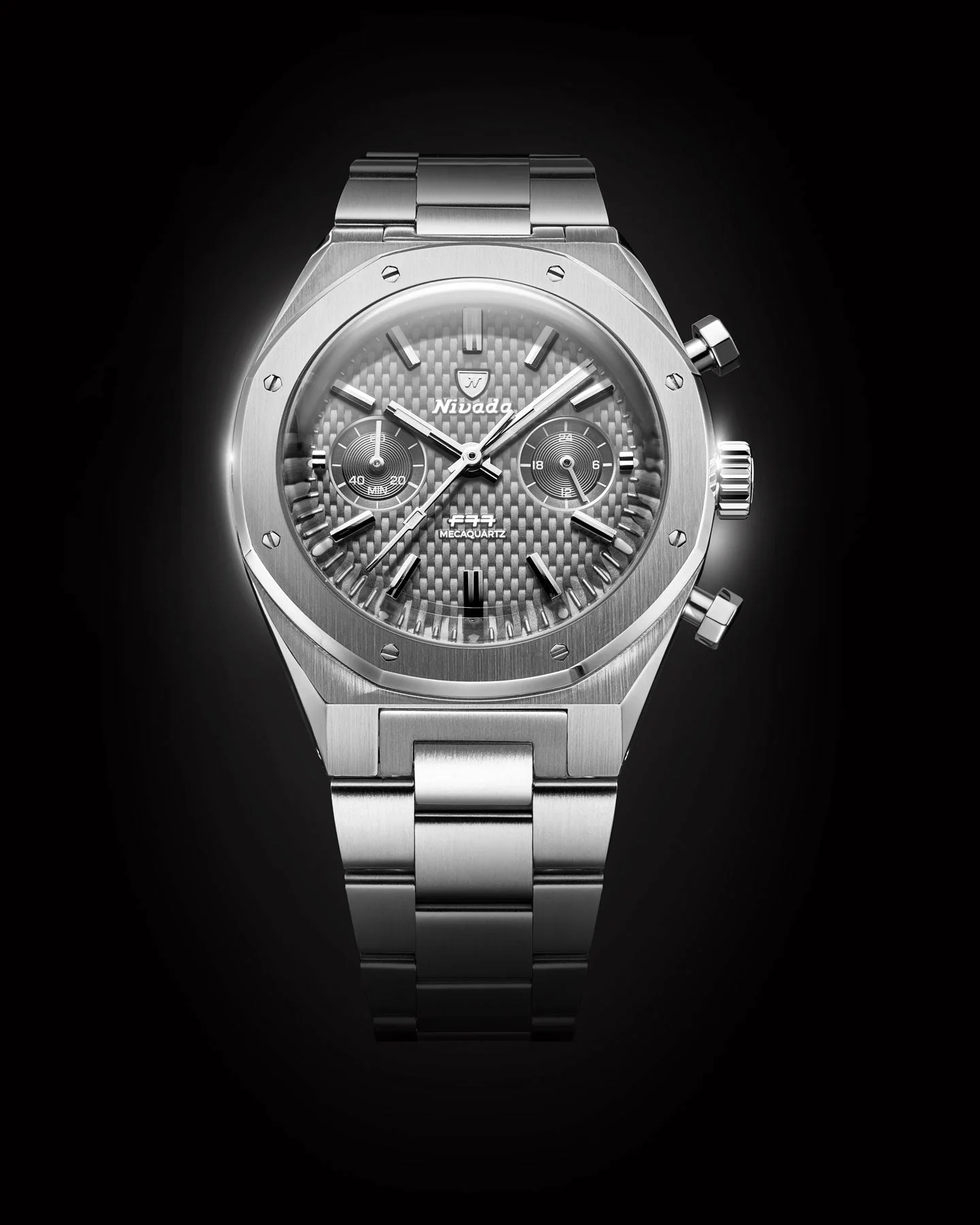 F77 SST CHRONO MECAQUARTZ GREY MK2 - 38MM - Image 4