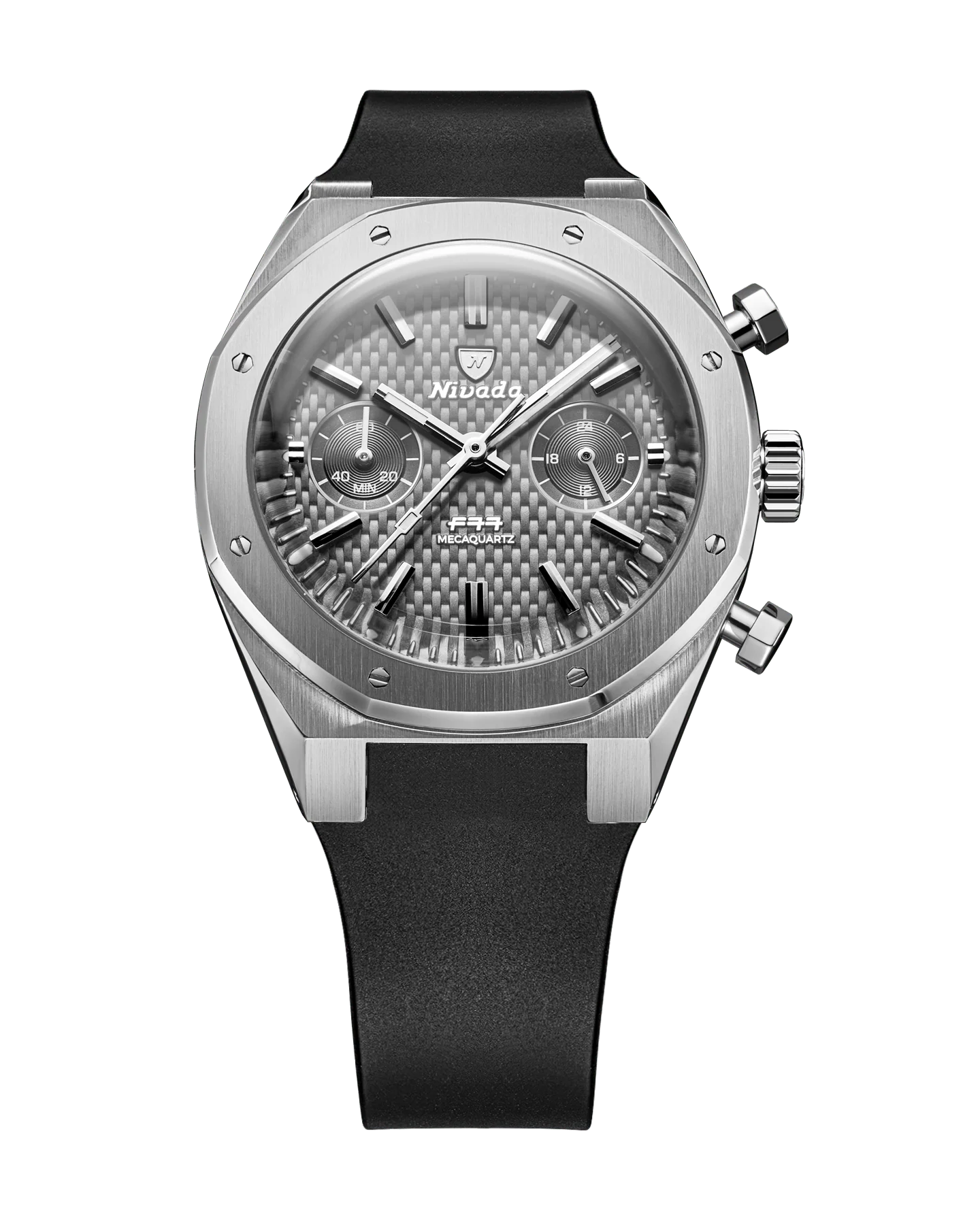 F77 SST CHRONO MECAQUARTZ GREY MK2 - 38MM - Image 9