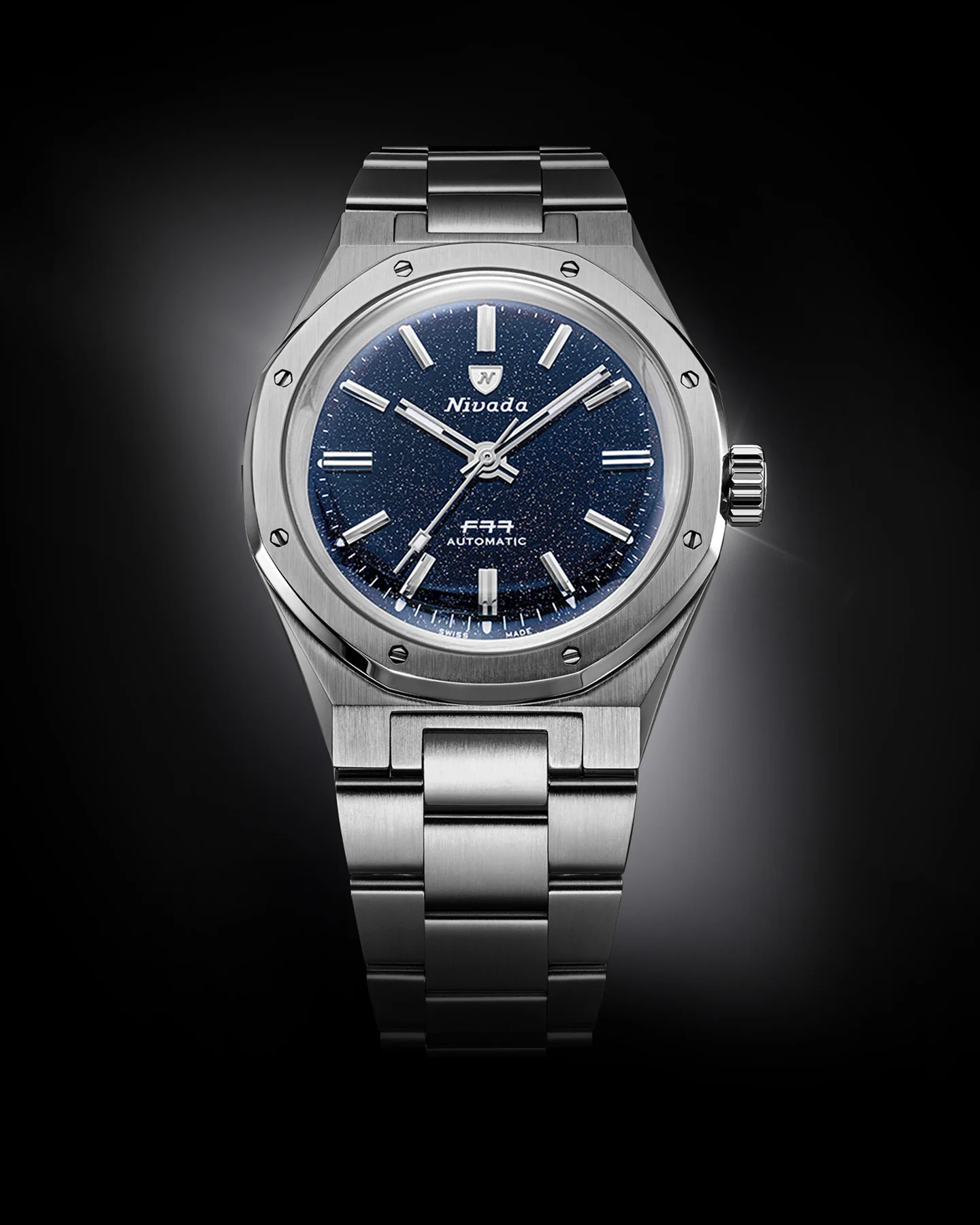 F77 TITANIUM DARK BLUE AVENTURINE MK1 - 37MM - Image 10