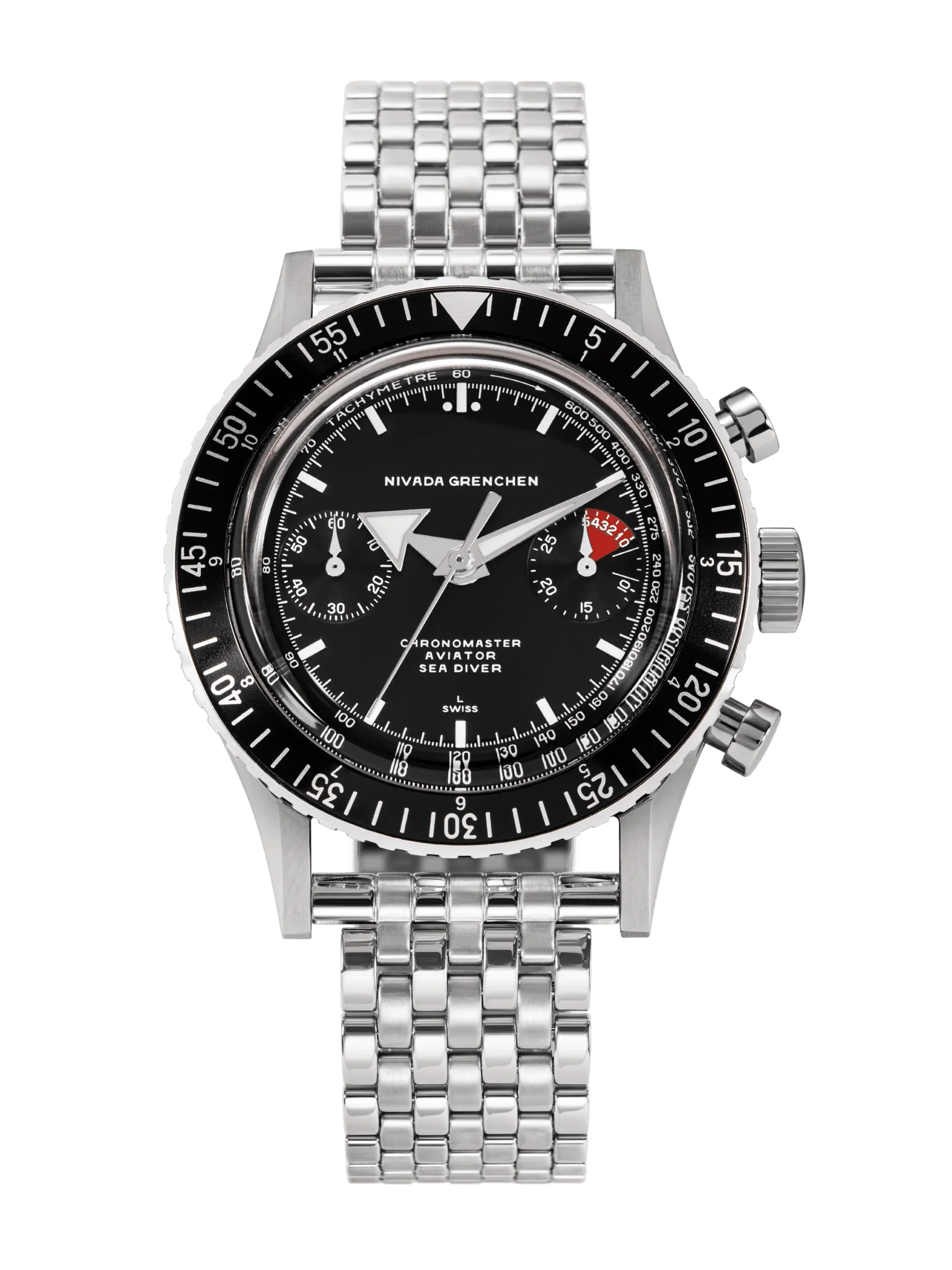 WHITE BROAD ARROW INTER.BEZEL 38mm - MANUAL - Image 12