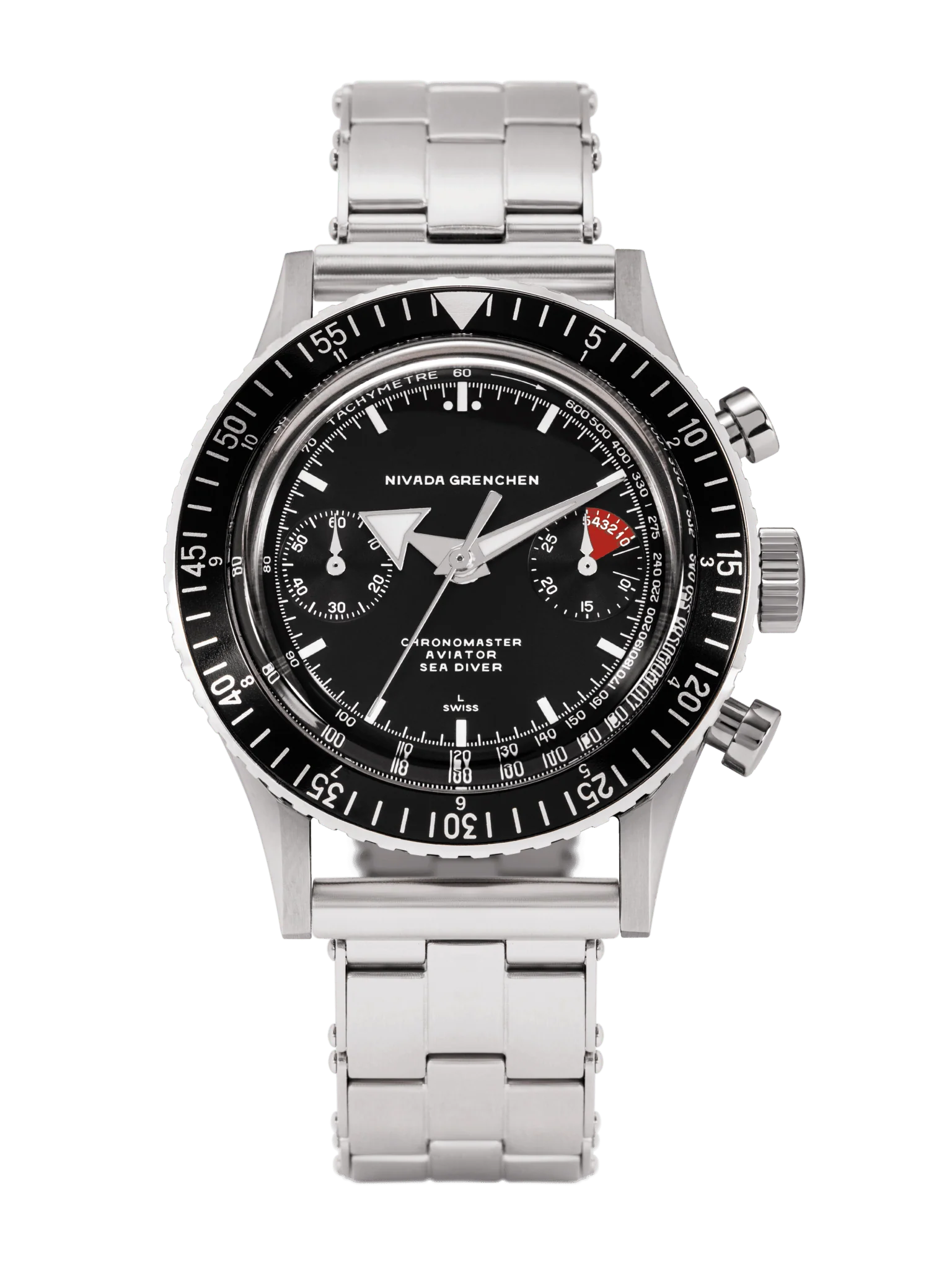 WHITE BROAD ARROW INTER.BEZEL 38mm - MANUAL - Image 13