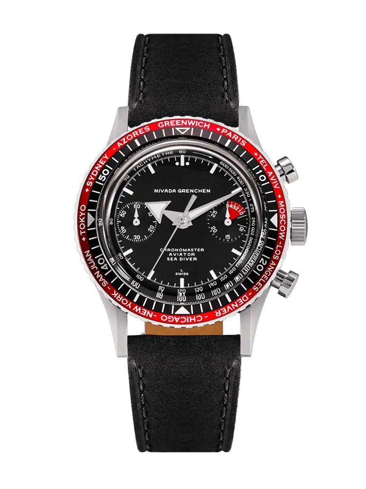 WHITE BROAD ARROW INTER.BEZEL 38mm - MANUAL - Image 4