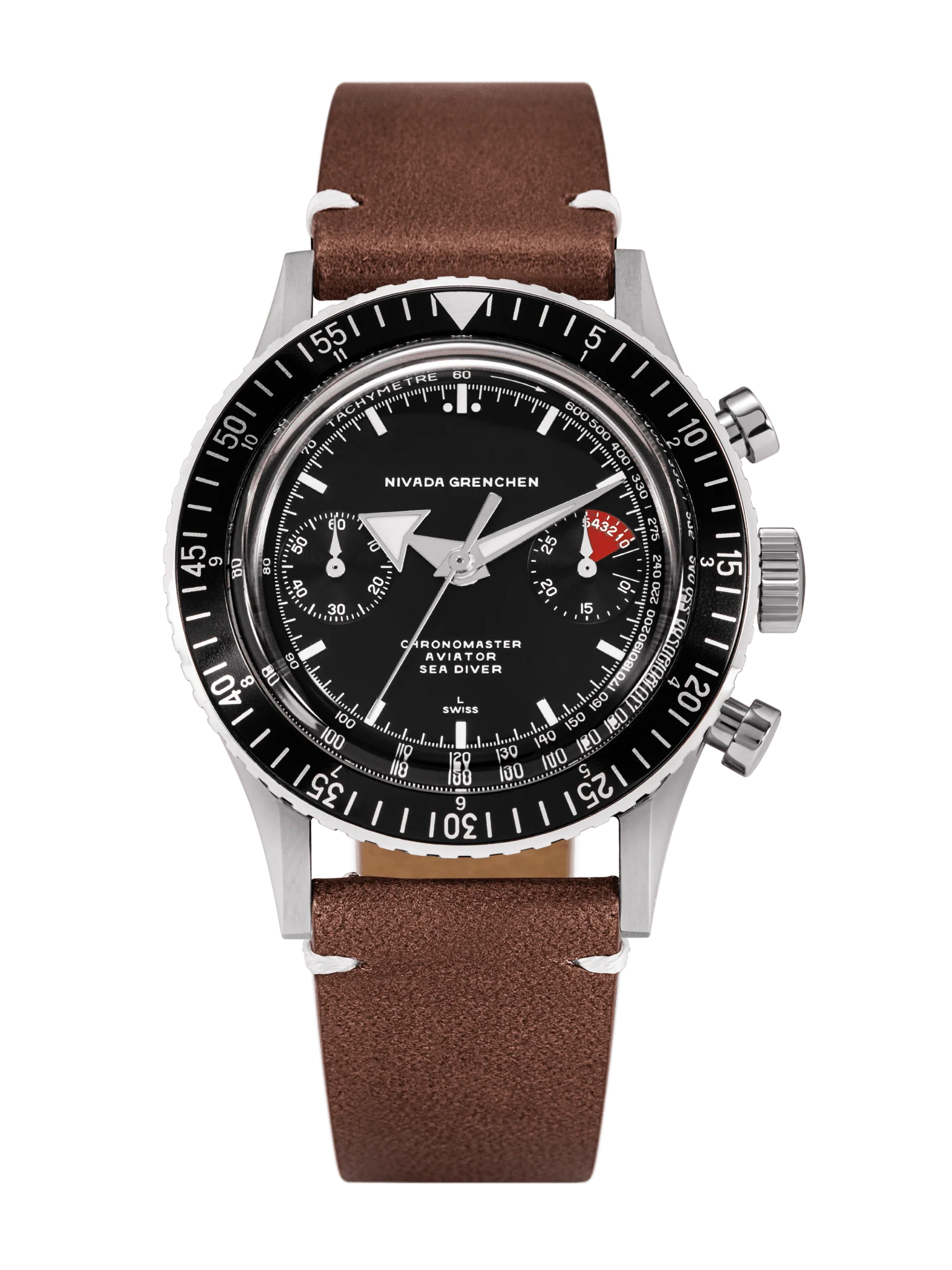 WHITE BROAD ARROW INTER.BEZEL 38mm - MANUAL - Image 9
