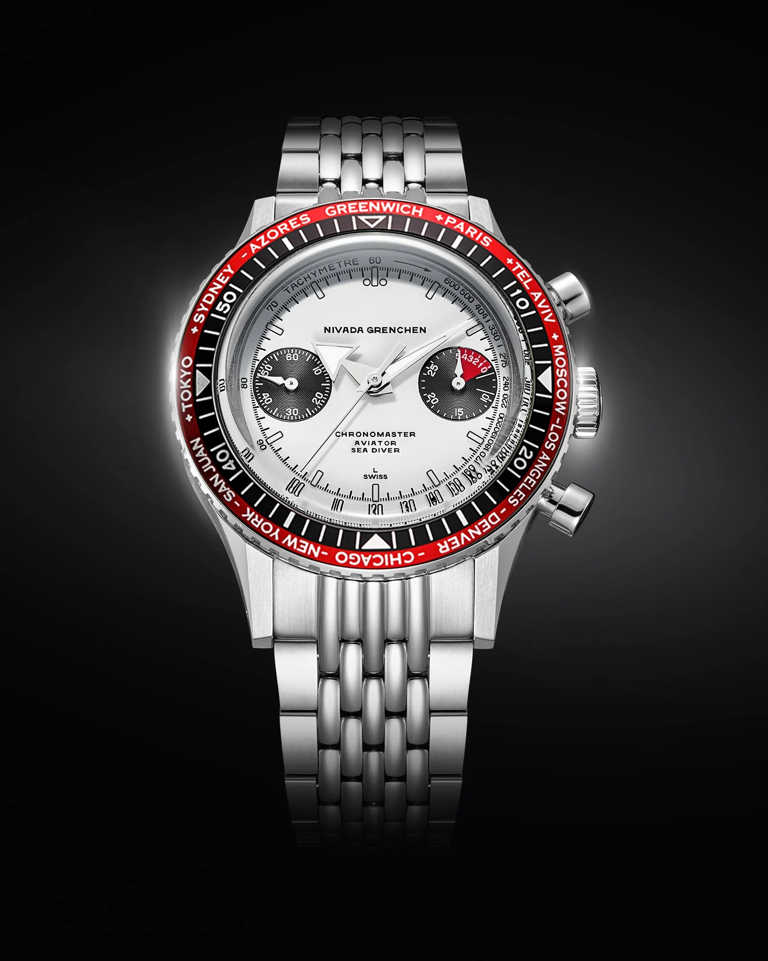 WHITE PANDA INTER.BEZEL 38mm - MANUAL - Image 3