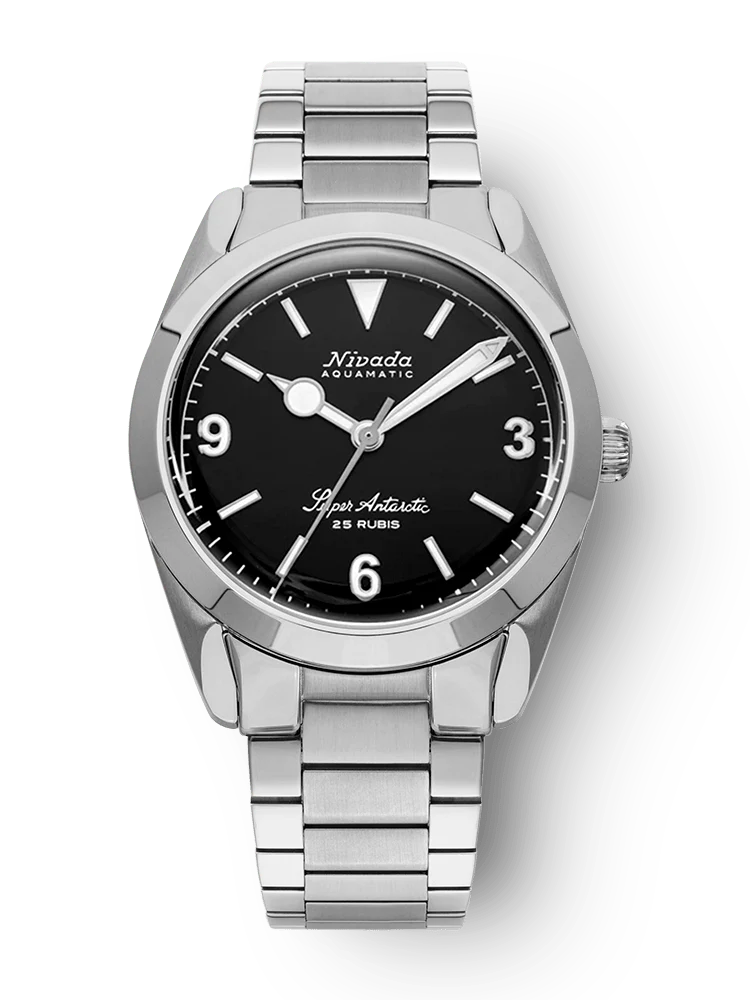 SUPER ANTARCTIC 3.6.9 BLACK NO VINTAGE EFFECT - WHITE LUMINOUS - 38mm - Image 14