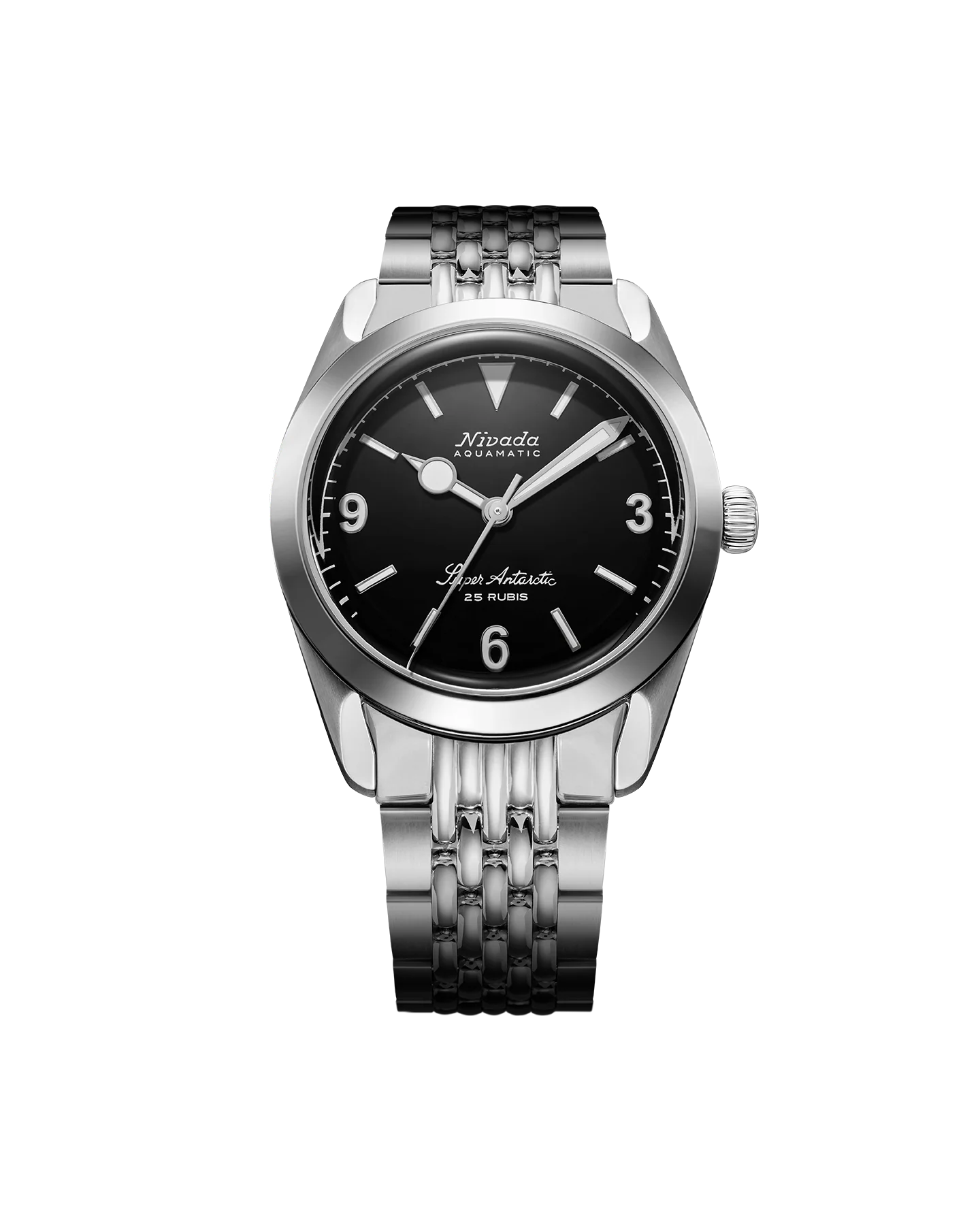 SUPER ANTARCTIC 3.6.9 BLACK NO VINTAGE EFFECT - WHITE LUMINOUS - 38mm - Image 16