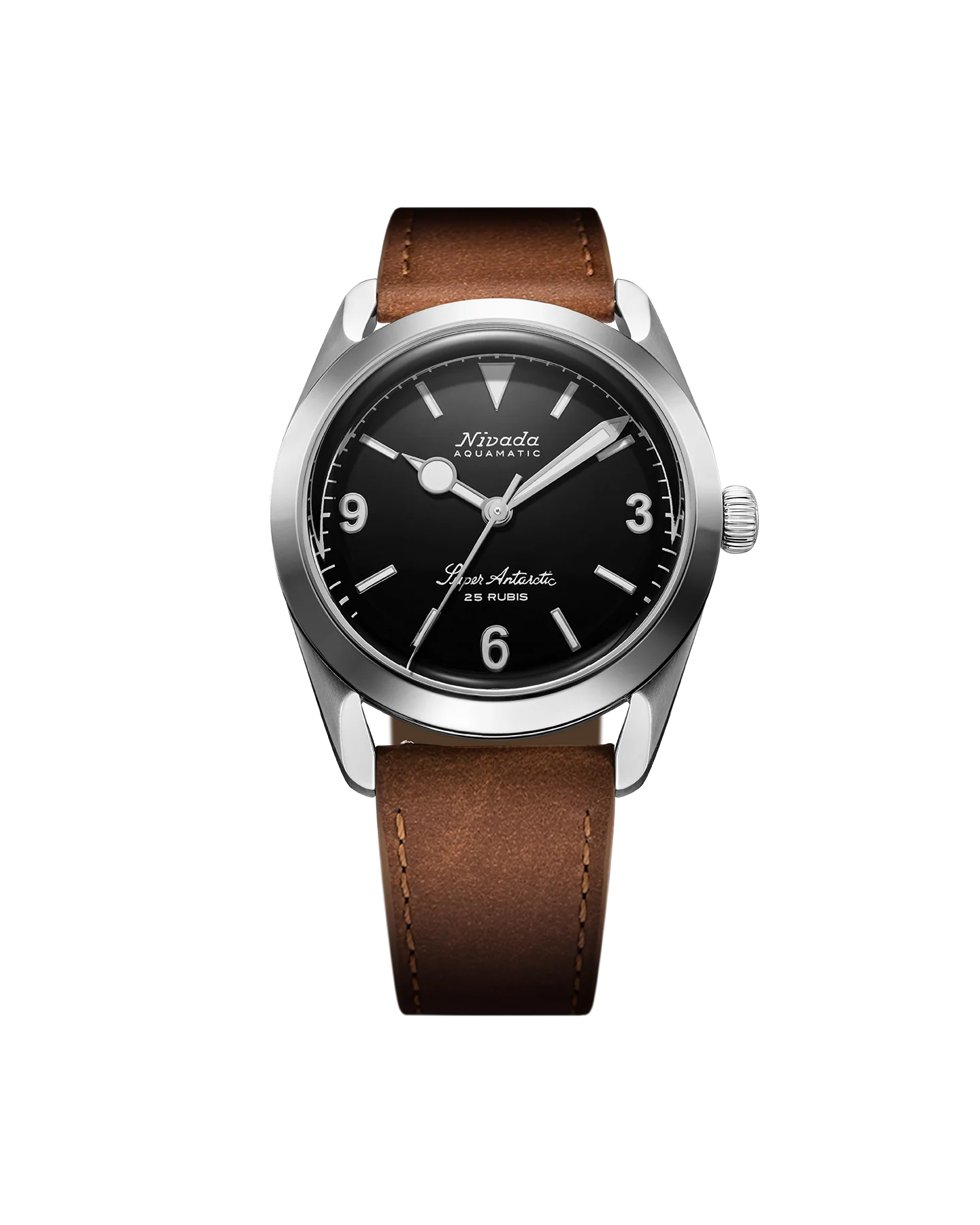 SUPER ANTARCTIC 3.6.9 BLACK NO VINTAGE EFFECT - WHITE LUMINOUS - 38mm - Image 18