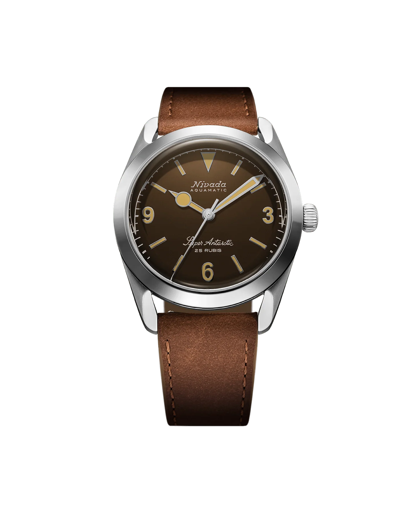 SUPER ANTARCTIC 3.6.9 BROWN NO VINTAGE EFFECT - BEIGE LUMINOUS - 38mm - Image 14