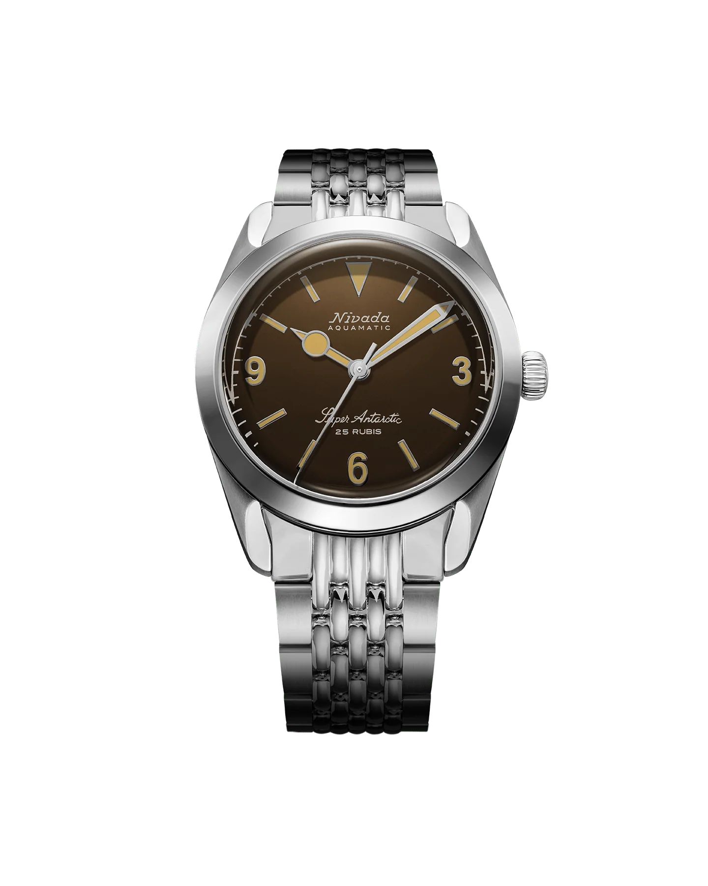 SUPER ANTARCTIC 3.6.9 BROWN NO VINTAGE EFFECT - BEIGE LUMINOUS - 38mm - Image 17