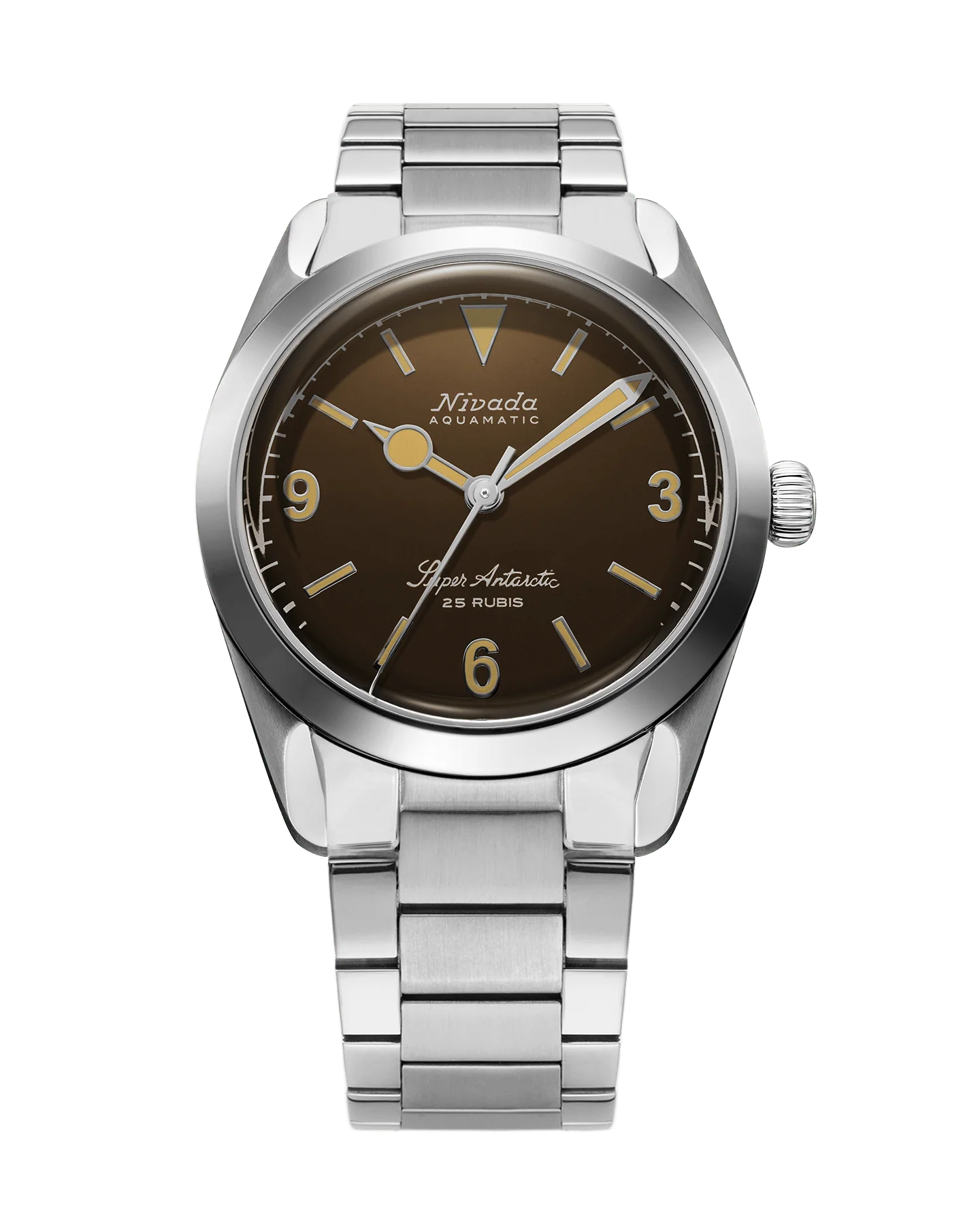 SUPER ANTARCTIC 3.6.9 BROWN NO VINTAGE EFFECT - BEIGE LUMINOUS - 38mm - Image 20