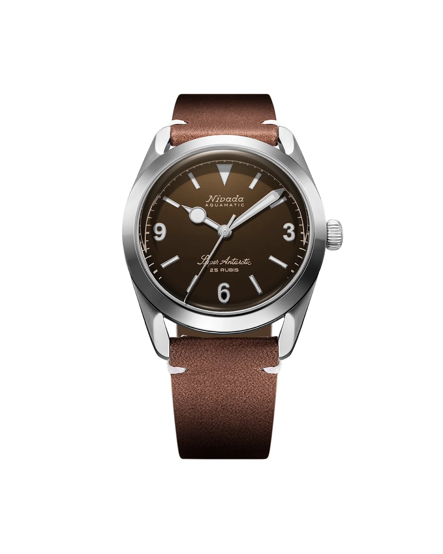SUPER ANTARCTIC 3.6.9 BROWN NO VINTAGE EFFECT - WHITE LUMINOUS - 38mm - Image 13