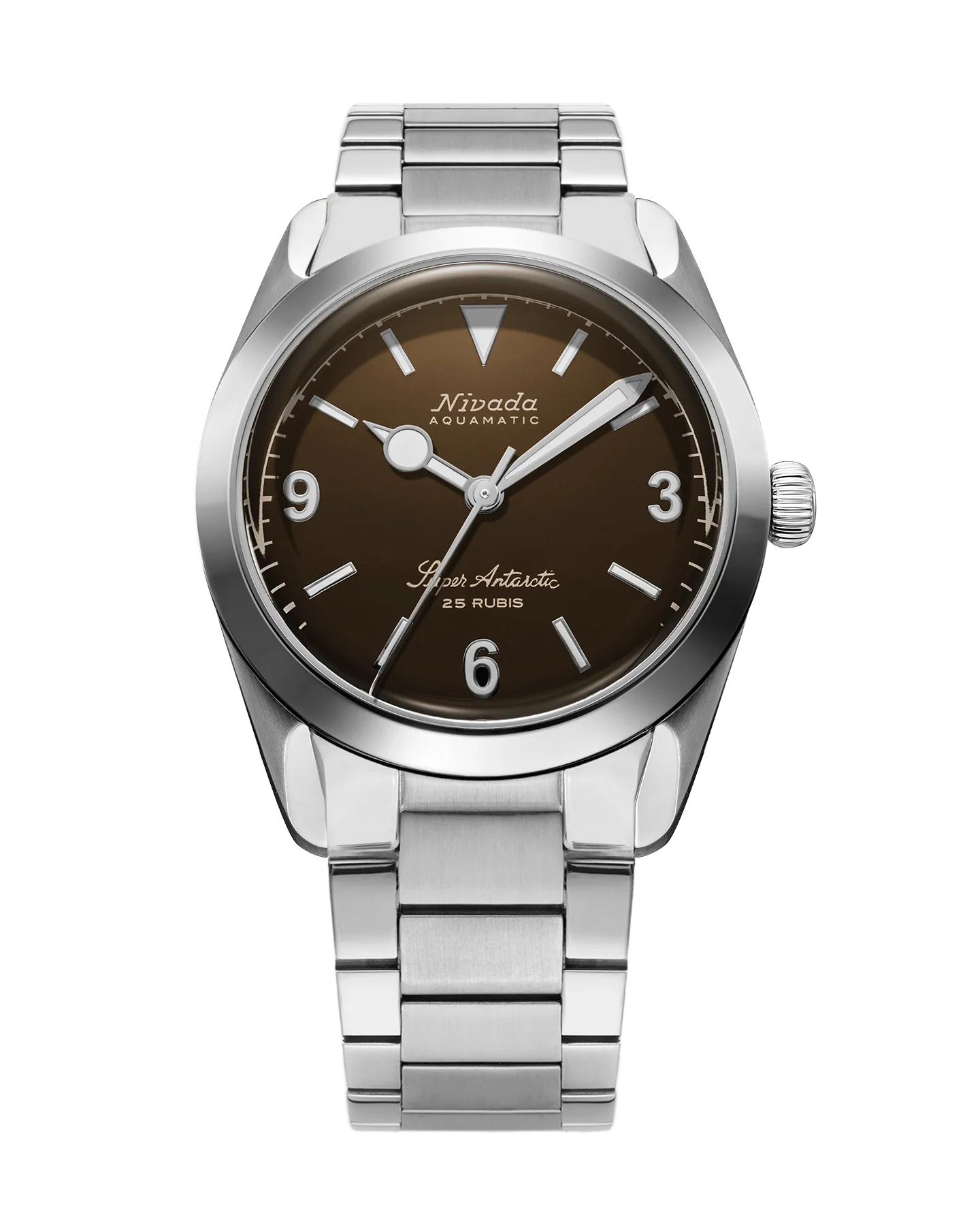 SUPER ANTARCTIC 3.6.9 BROWN NO VINTAGE EFFECT - WHITE LUMINOUS - 38mm - Image 19